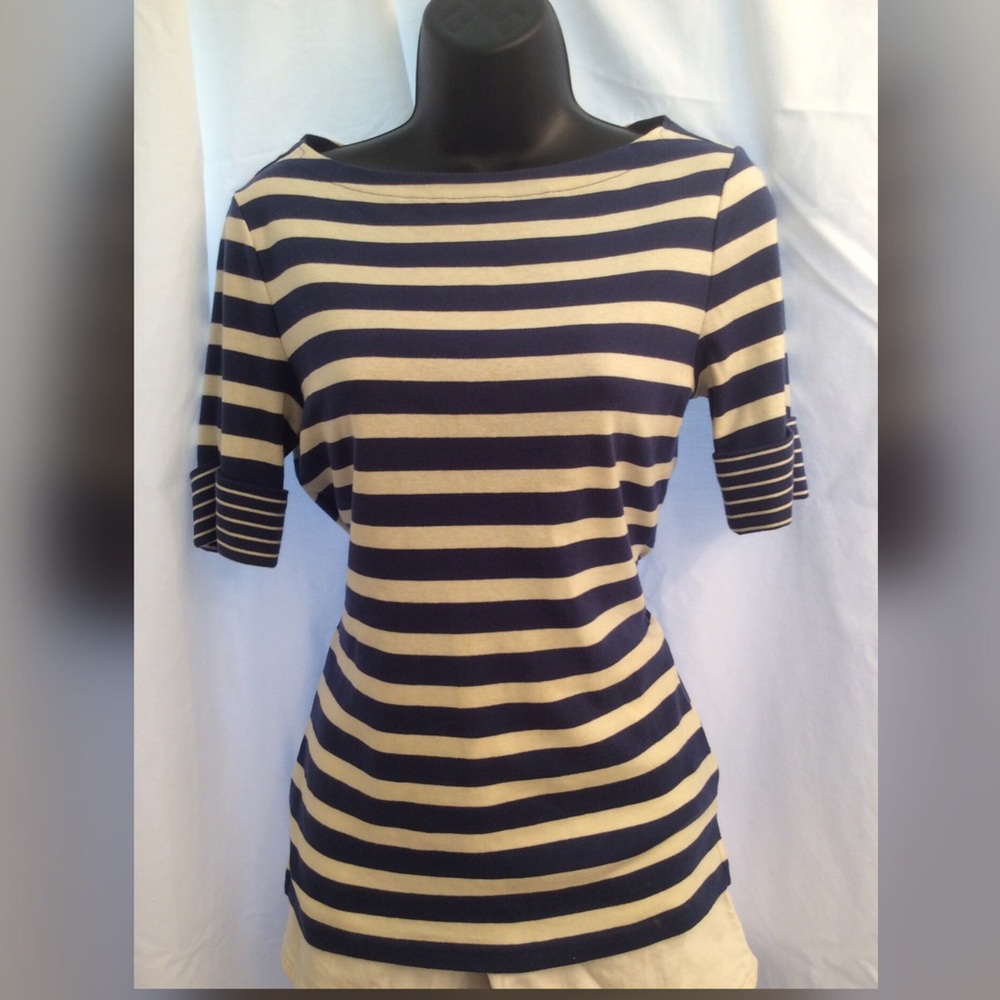 Size small Lauren cotton fitted T-shirt